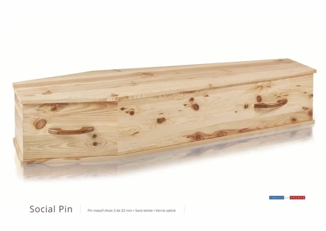 Cercueil Social Pin, 715€