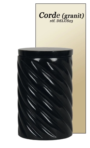 Urne Corde en granit, 255€