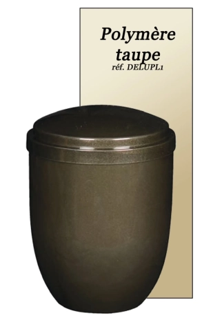 Urne Polymère taupe, 90€