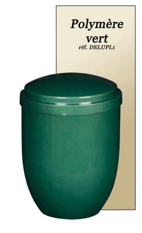Urne Polymère vert, 90€